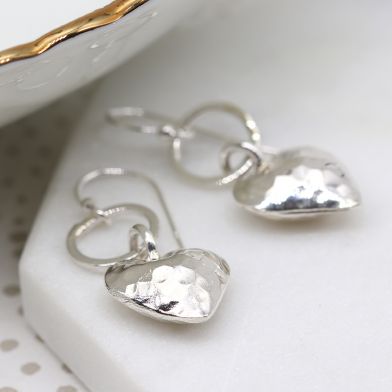 Heart Drop earrings