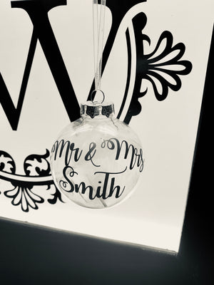 Bespoke bauble