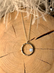 Breastmilk round pendant