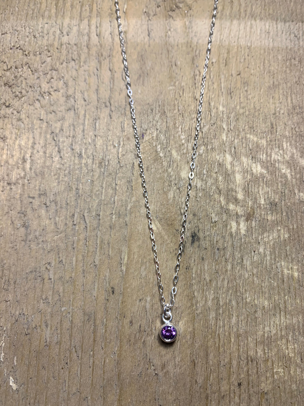 Birthstone pendant