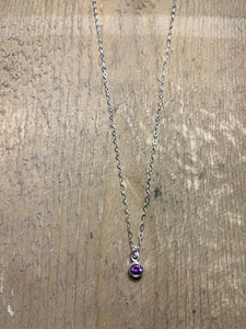 Birthstone pendant