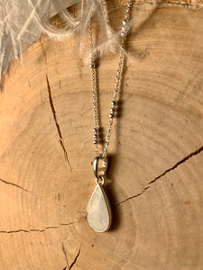 Breastmilk Teardrop necklace