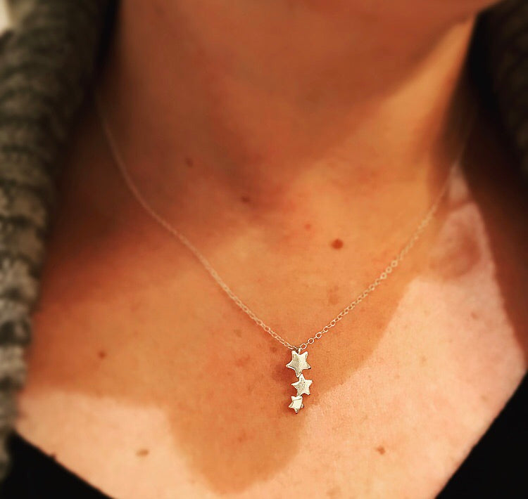 Shooting star necklace