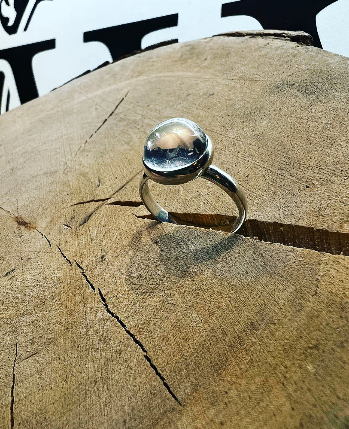 Breastmilk Glass ring