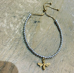 Just bee gold bracelet