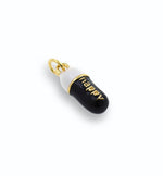 Happy pills capsule necklace