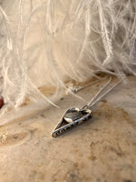 Hearts in hearts ashes pendant