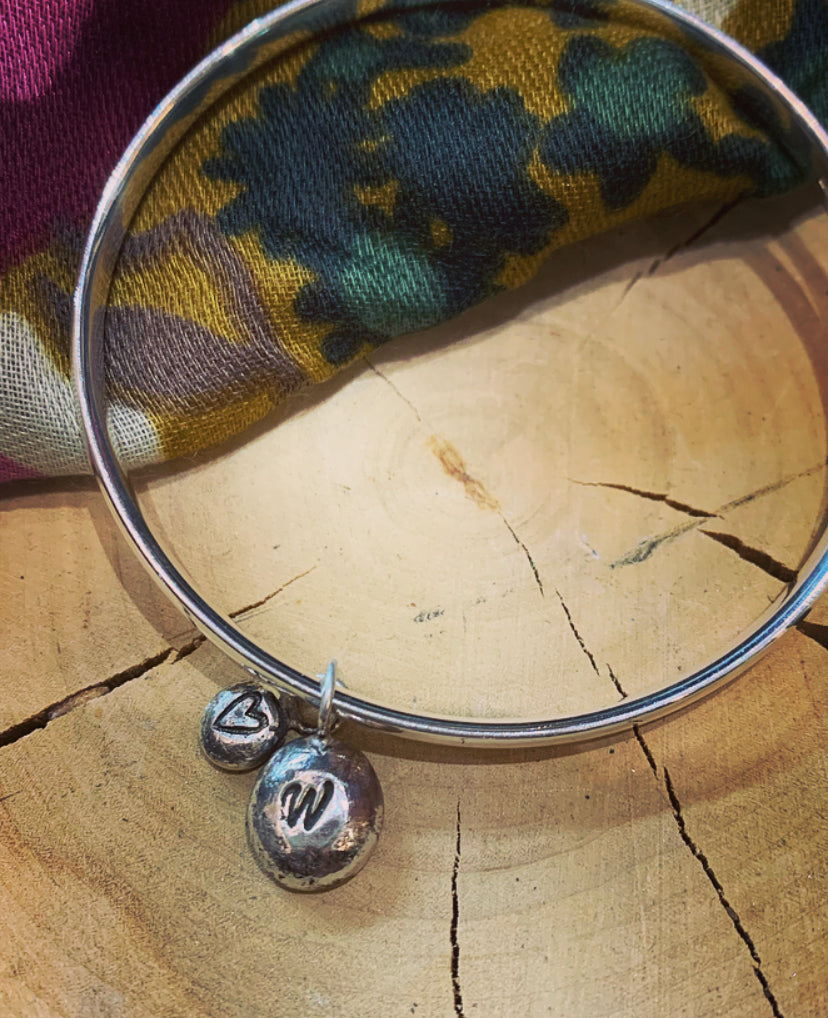 Tiny pebbles bangle