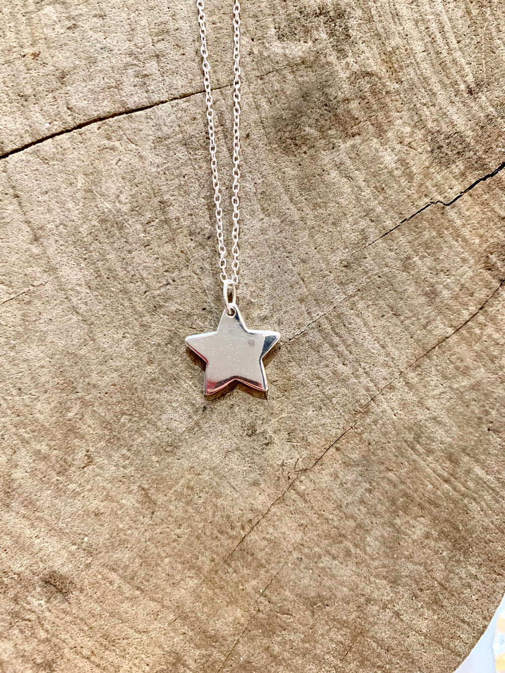 Silver Star Necklace