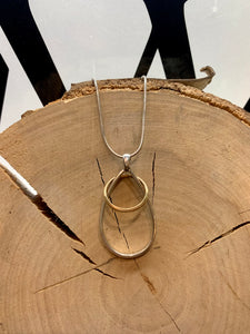 Ring holder necklace