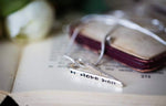 Engraved heart Necklace