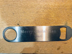 Personalised bottle opener