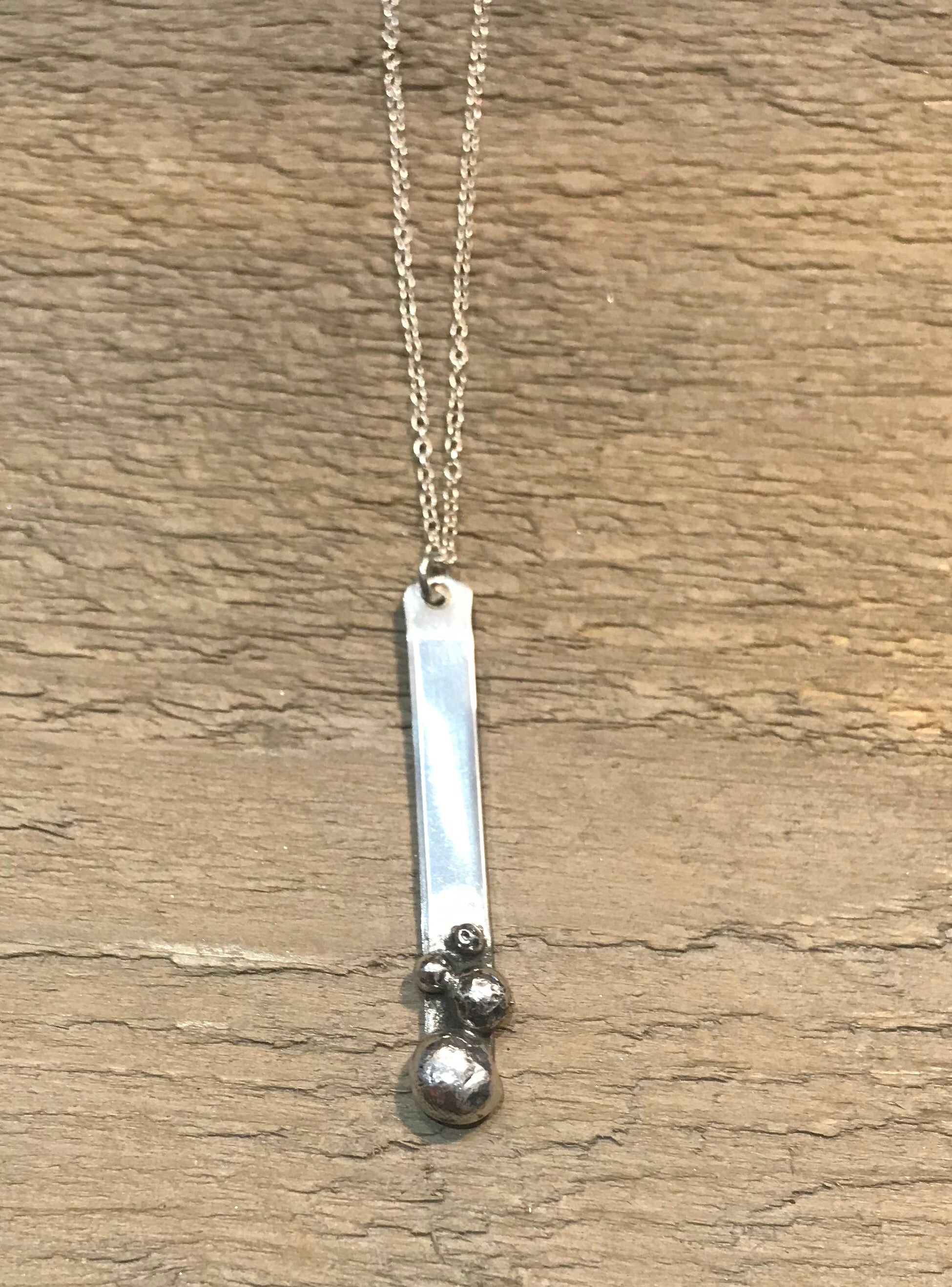 My Worlds bar pendant