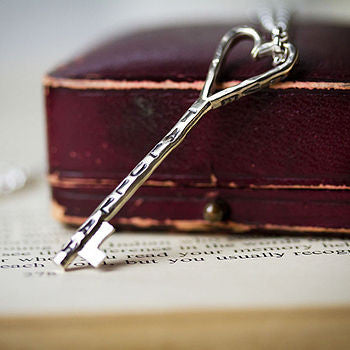 Heart shaped key Pendant