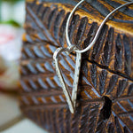 Engraved heart Necklace