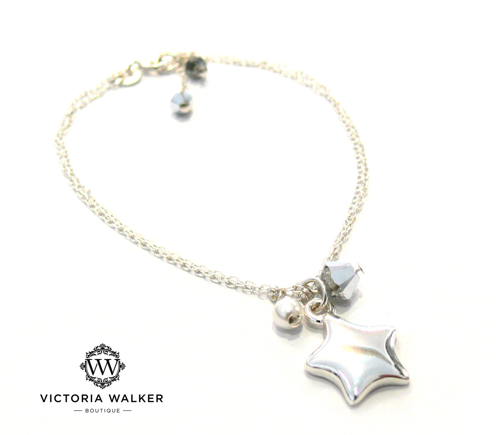 Silver Star Bracelet