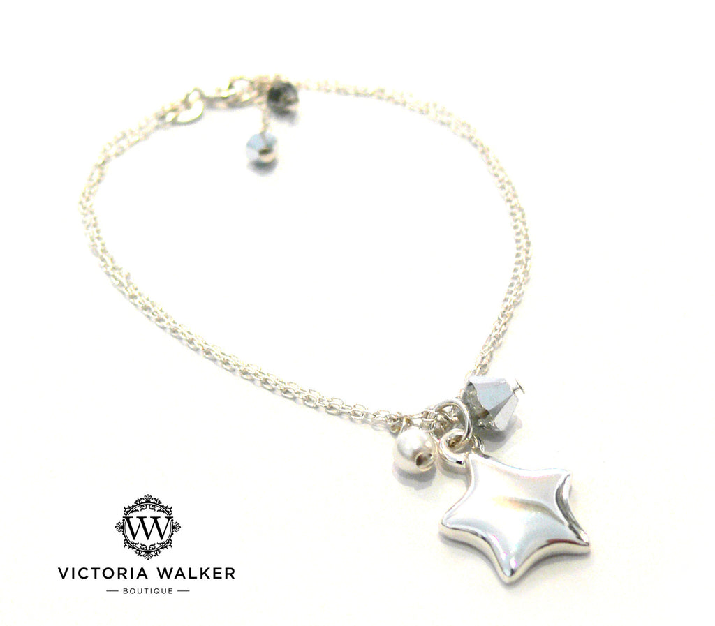 Silver Star Bracelet