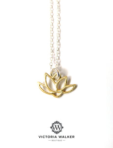 Lotus Flower Necklace